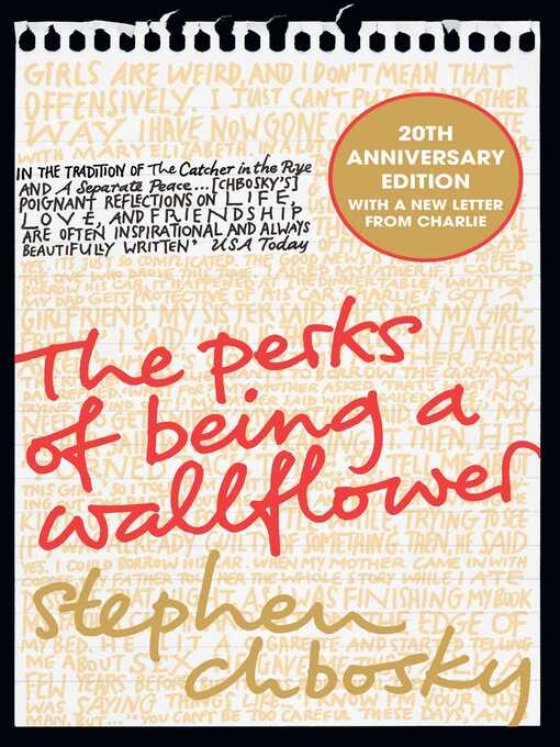 The Perks of Being a Wallflower (eBook) by Stephen Chbosky (2012 ...